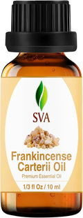 SVA Frankincense Essential Oil in Glass Bottle, 1/3 Fl Oz (10 ml)