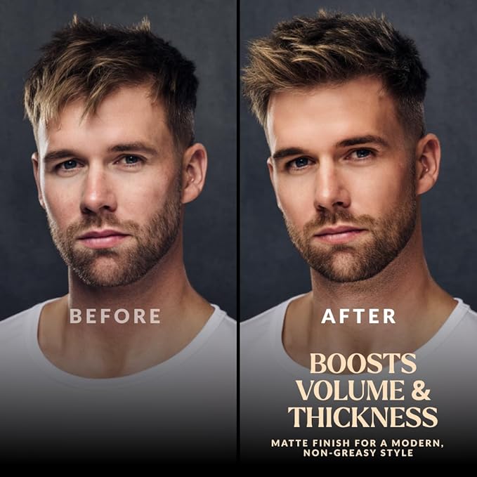Charlemagne Sea Salt Spray for Men - Firm Hold, 6.76 fl oz/200ml