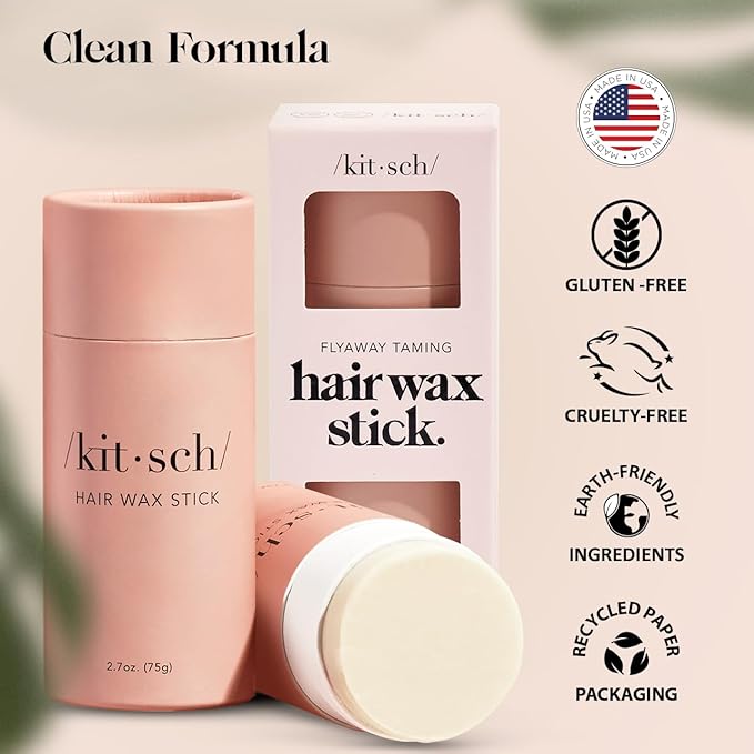 Kitsch Hair Wax Stick for Women & Men - 2.7 oz