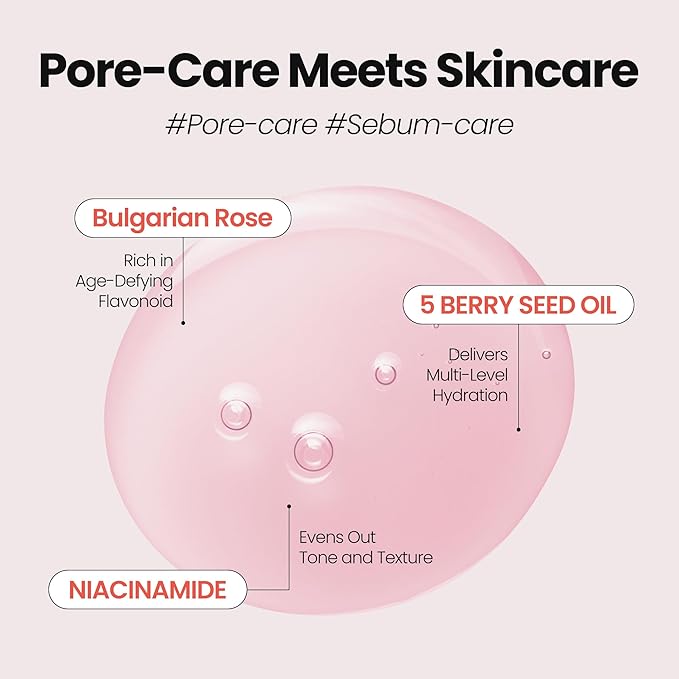 MAXCLINIC K Beauty Rose Vitamin Oil To Foam - Makeup Face Wash Cleanser