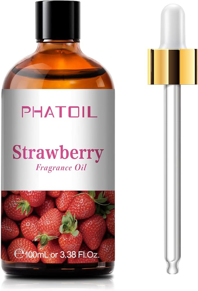 PHATOIL Strawberry Fragrance Oil for Diffuser Aromatherapy 3.38FL.OZ