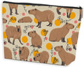 Cute Capybara Makeup Bag Capybara Cosmetic Bag Gifts for Women Girls