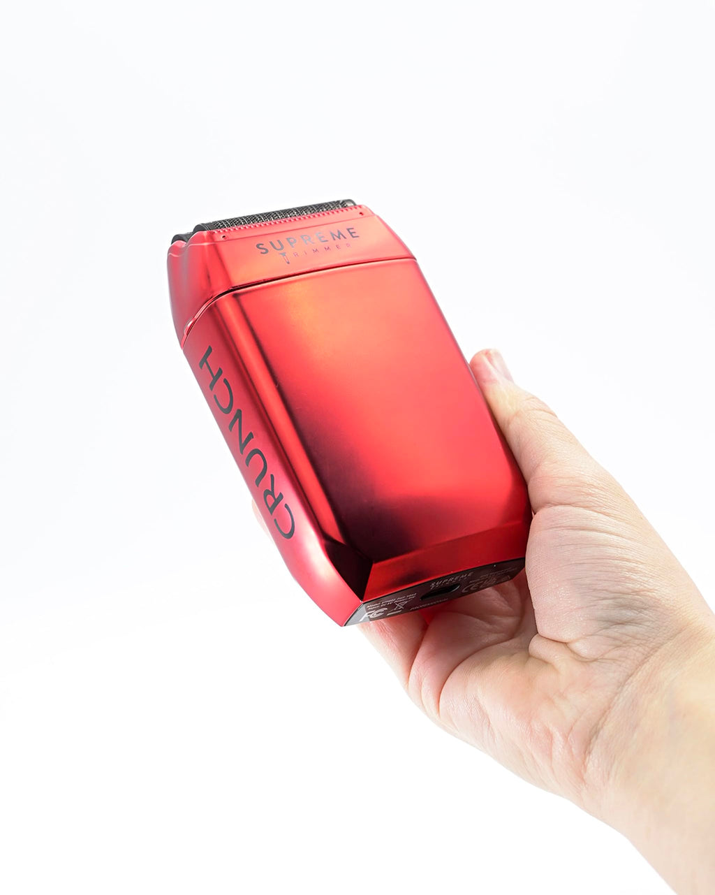 Supreme Trimmer Crunch STF602 – Waterproof Double Foil Shaver for Men | 150 Min Runtime, Wet/Dry Cordless & Corded Electric Razor | Hypoallergenic Foils for Face, Head & Stubble