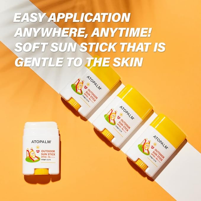 ATOPALM Outdoor Sun Stick SPF50+ PA++++, 0.74 oz (21g)