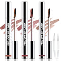 JUAAZIN 3Pcs Matte Lip Stain Peel Off Lip liner with Tweezer, Peel Off Lip Stain, Long Lasting Waterproof Lipstick Lip Gloss Tattoo, Transfer-proof for All Skin Types (02#+03#+05#)