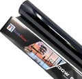 RockRose 35% Premium Carbon Car Window Tint Film 36 in x 100FT 2PLY Charcoal Privacy Film UV, Heat Blocking Tint for Car or Home Adhesive Film Easy Shrink, Plotter Friendly Pro Grade