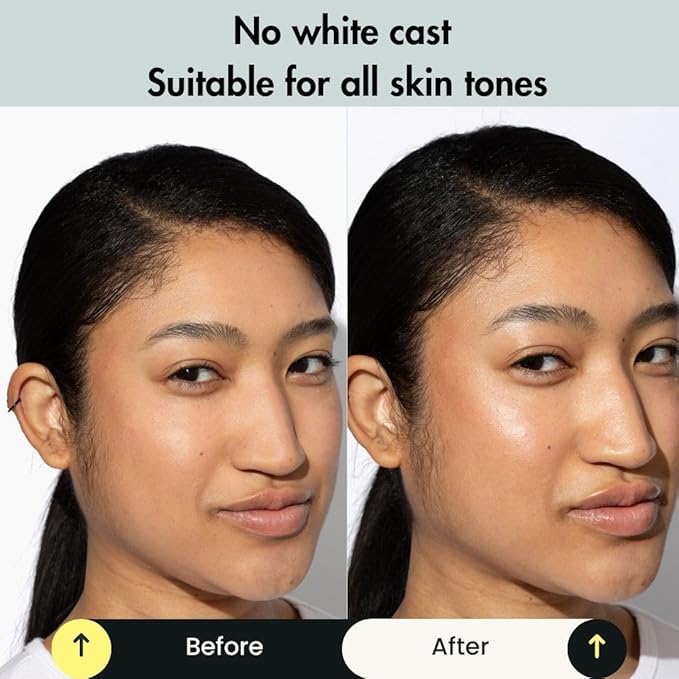 Mineral SPF 50+ Face Moisturizer with Non-Nano Zinc Oxide + Squalane | 2-in-1 Daily Moisturizer & Sunscreen | No White Cast | For Women 35+ | Reef Safe, Fragrance-Free | Morning Person Beauty