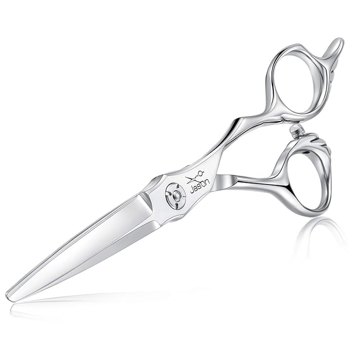 JASON Hair Cutting Scissors Shears - 6" Professional Haircut Trimming Sharp