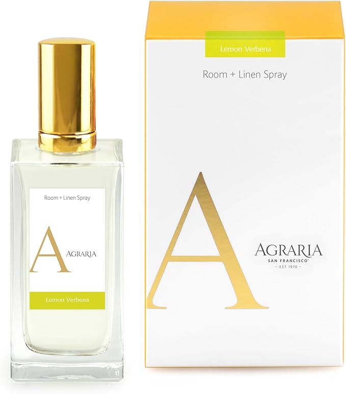 AGRARIA Lemon Verbena Room & Linen Spray, Fabric Freshener