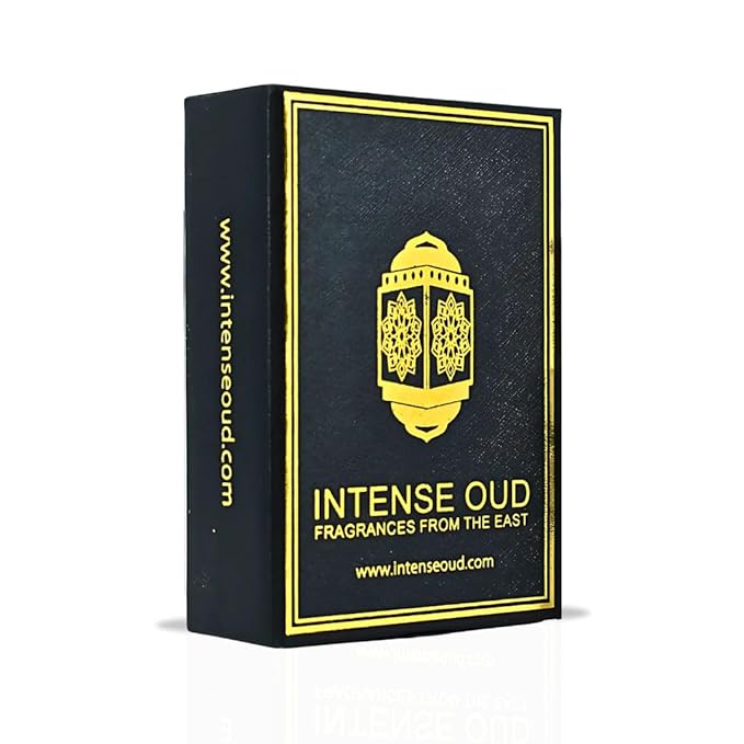 INTENSE OUD Crushed Long Lasting Arabian Perfume Oils for Women 12ML - Fragrance Oil with Pear, Peony, Apricot, Vanilla & Musk Notes - Concentrated Perfume Oil & Valentines Day Gift With Black Box
