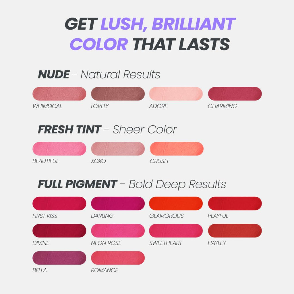 Wonderskin Lip Stain – Long Lasting, Waterproof, Lip Tint Peel Off Masque