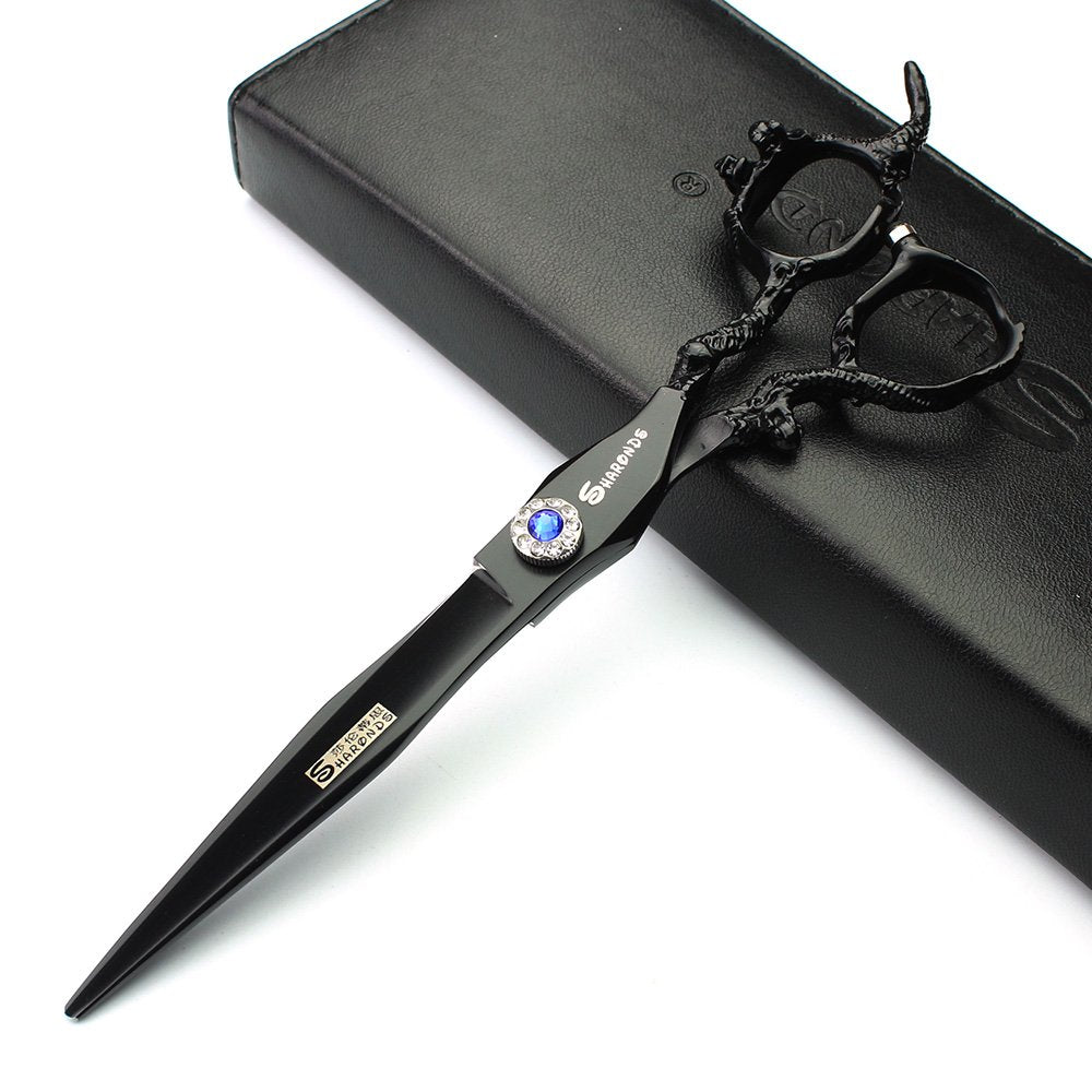 Hairdressing Scissors 6/7/8/9 Professional and Efficient Scissors (7-Inch 2-Piece Set-A)