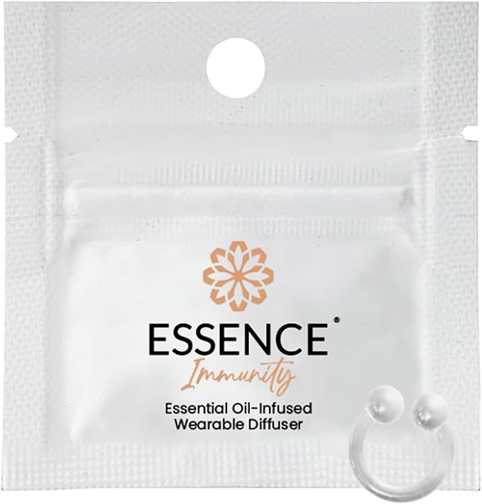 Essence Wearable Aromatherapy Nasal Diffuser – Immunity Blend Essential Oil