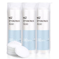 MSQ Cotton Rounds (300 Count), Makeup Remover Pads, Face Cotton Pads, Facial Cleansing Round Cotton Pads, Lint-Free