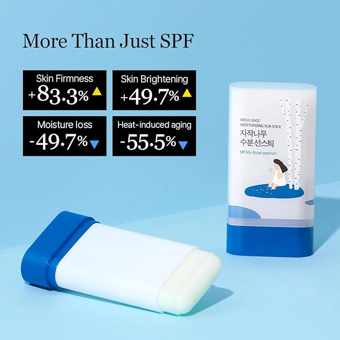 ROUND LAB Birch Juice Moisturizing Sun Stick SPF 50+, 0.67oz