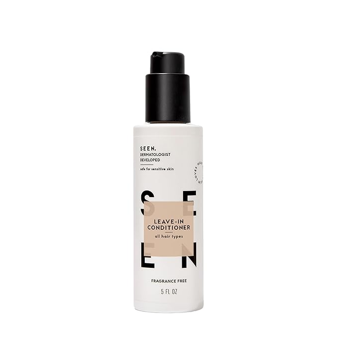 SEEN Leave-In Conditioner, Scented - Leave-In Hair Conditioner & Heat Protectant - Detangles & Hydrates- Formulated without Parabens, Sulfates or Phthalate (Scented)