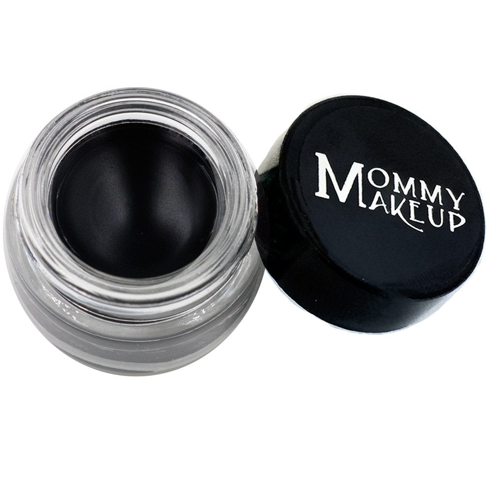 Mommy Makeup Waterproof Stay Put Gel Eyeliner Pot with Micropigments
