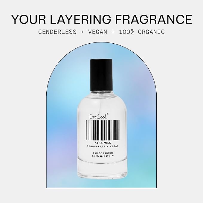 DedCool - Genderless + Vegan Eau de Parfum | Clean, Non-Toxic Fragrance For All (1.7 fl oz | 50 ml) (XtraMilk)