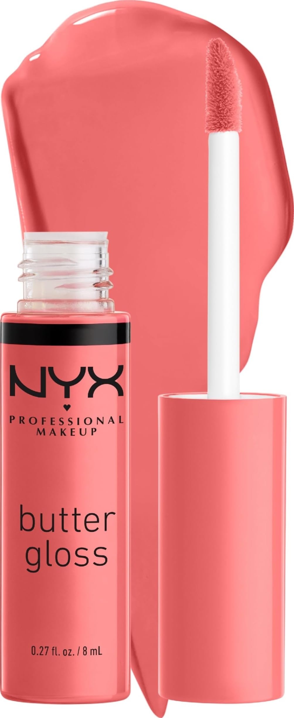 NYX PROFESSIONAL MAKEUP Butter Gloss, Non-Sticky Lip Gloss - Red Velvet (Deep Red)