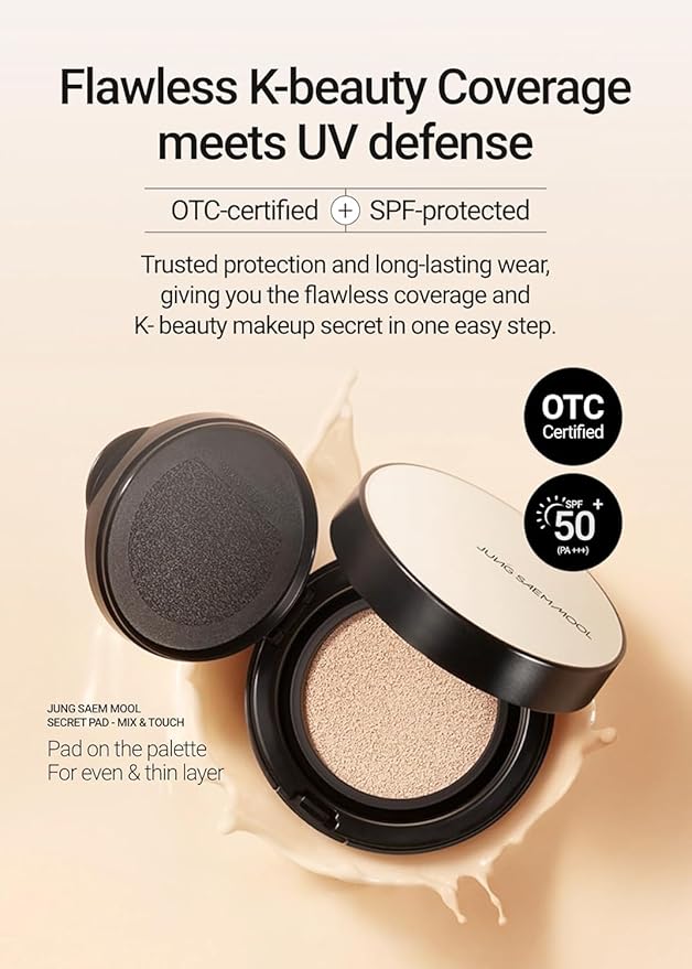 Skin Nuder Cushion | Korean Makeup, SPF 50, Refill Not Included (17 Fair Pink)