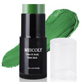 MEICOLY St Paddys Green Face Body Paint Stick(1.06 Oz), St.Patrick’s Day Accessories,Green Face Paint for Halloween Elphaba Witch Makeup,Hunting Hulk Camo Face Paint,Green Eye Black