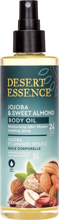 Desert Essence Jojoba & Sweet Almond Body Oil Spray, 8.28 fl oz