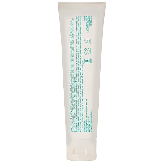 Desert Essence Tea Tree Oil and Neem Toothpaste, Wintergreen, 6.25 oz