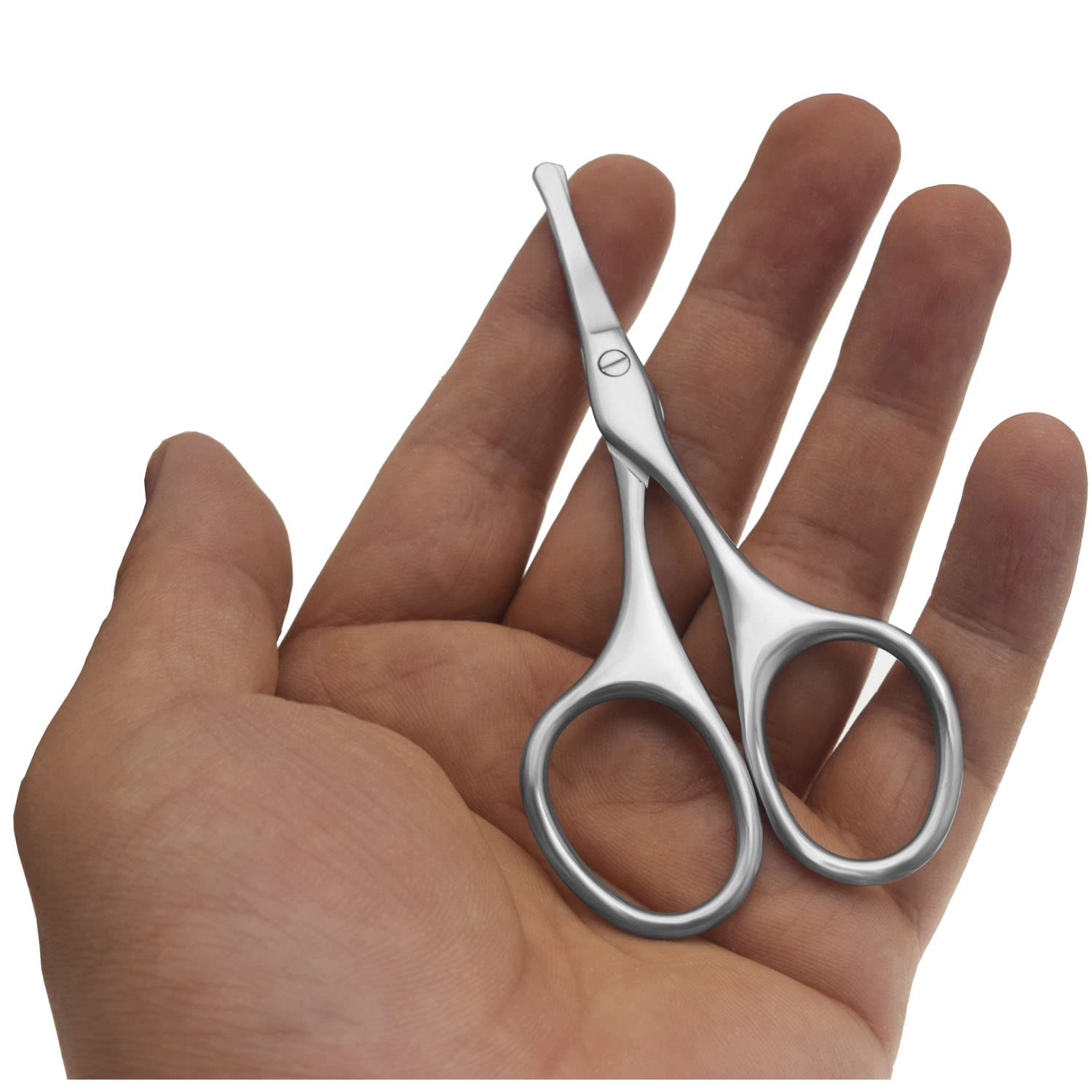 Motanar Multicolor Professional Grooming Scissors for Facial Hair Removal