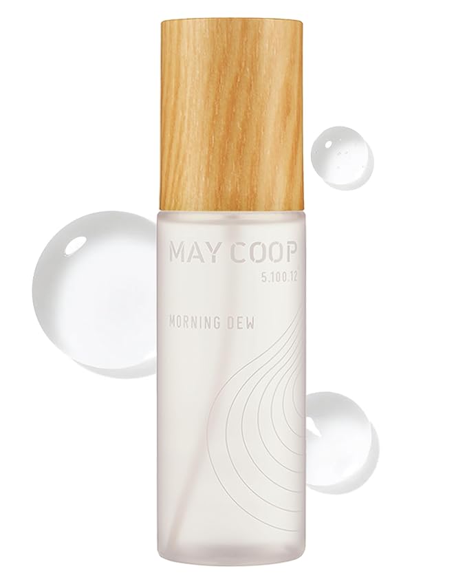 MAY COOP Raw Morning Dew Face Mist | Korean Hydrating Mist with Maple Water & Hyaluronic Acid, Lightweight Facial Spray for Refreshing Daily Care, Suitable for Sensitive Skin, 2.71 fl oz
