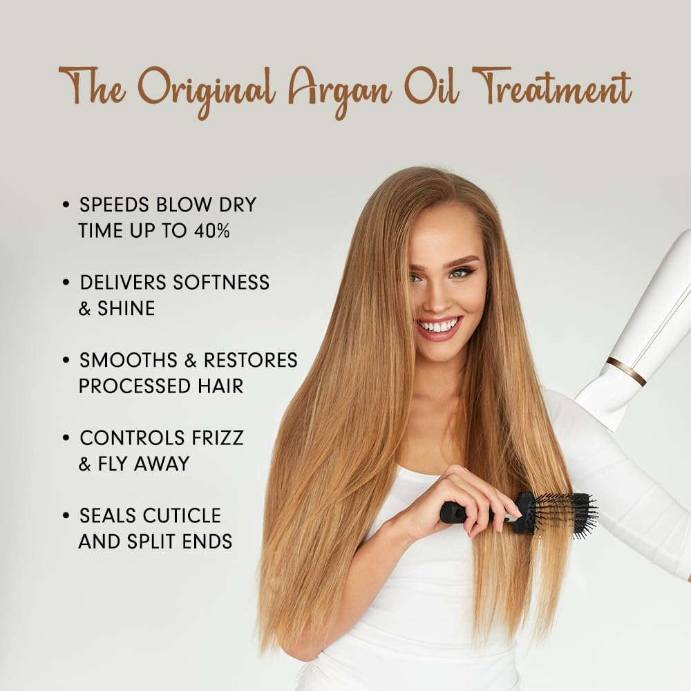 DermOrganic Argan Oil of Morocco Leave-In Hair Treatment, 4 oz