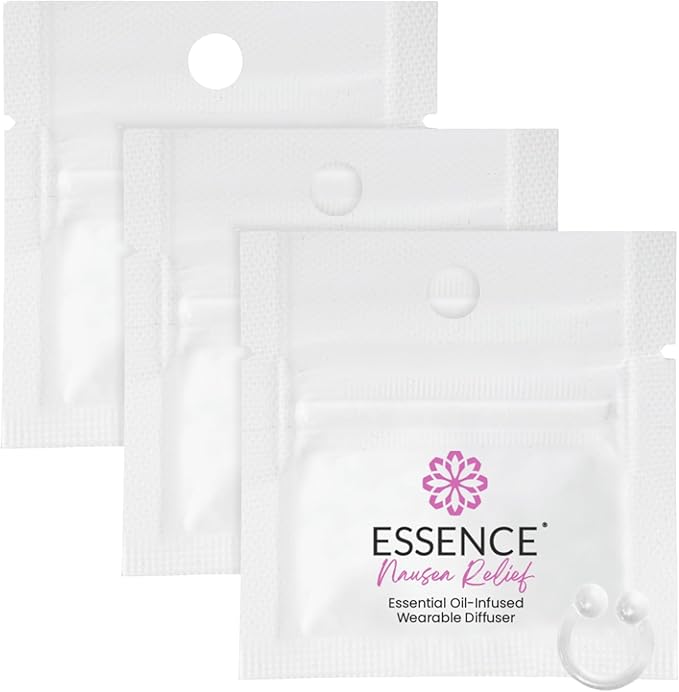 Essence Wearable Aromatherapy Nasal Diffuser – Nausea Relief Essential Oil