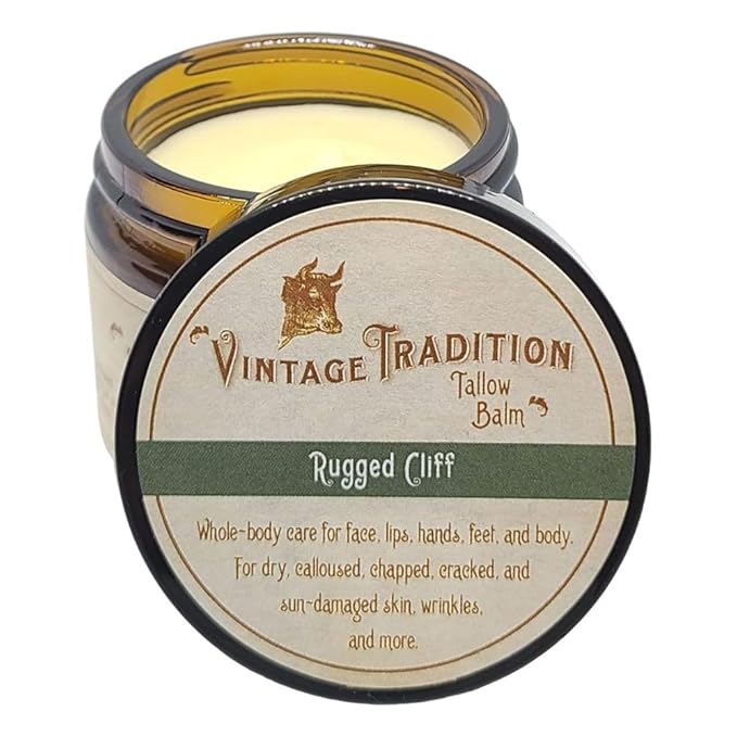 Vintage Tradition Musk Grass-Fed Tallow Balm | All-Purpose Salve 2 oz