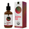 River Cosmetics Organic Jojoba Oil, Cold Pressed Jojoba Oil for Face, Skin Care, and Hair Care, USDA Certified Organic 100% Pure, Hexane Free, 4 Fl Oz.