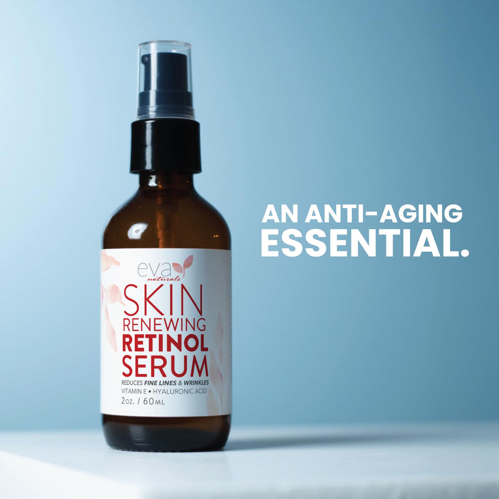 Retinol Serum for Face with Hyaluronic Moisture Complex Lightweight Night Serum for Smoother, Radiant-Looking Skin | Helps Minimize the Appearance of Fine Lines & Uneven Tone 2 oz 2 Pack