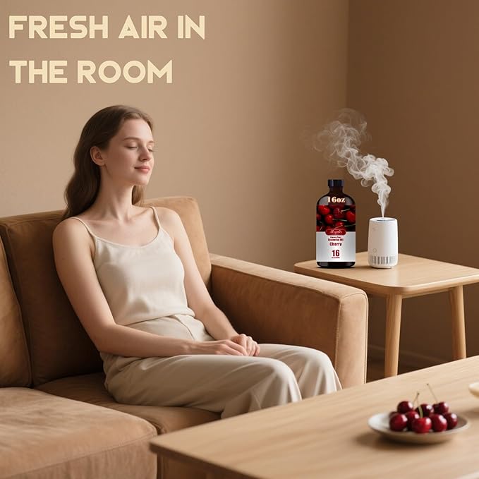 MLYNKL Cherry Essential Oil,Cherry Oil for Home Diffuser,16 fl oz