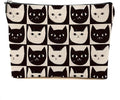 DHKG Cat Makeup Bag Cat Gifts Cosmetic Bag Cat Lover Gifts for Women Girls Best Friends Aunt Mom Cat Themed Gifts Cat Stuff Travel Organizer Zipper Pouch Graduation Birthday Friendship Gifts