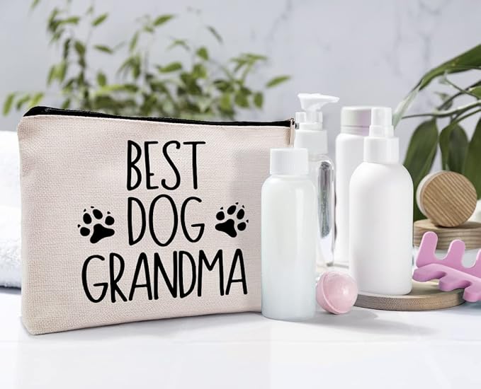 Dwept Best Grandma Cosmetic Case, Toiletry Bag - Makeup Bag for Women