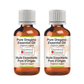 Greenwood Essential Pure Clementine Essential Oil (Citrus Clementina) Steam Distilled (Pack of Two) 100ml X 2 (6.76 oz)