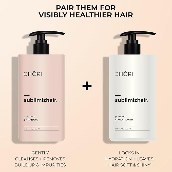 Ghori Sublimizhair Herbal Shampoo | Damage Repair | Made In Korea | 500ml