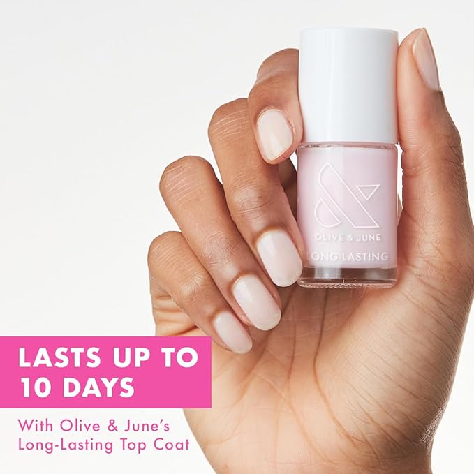 Olive & June Long Lasting Nail Polish, Strawberry Scone