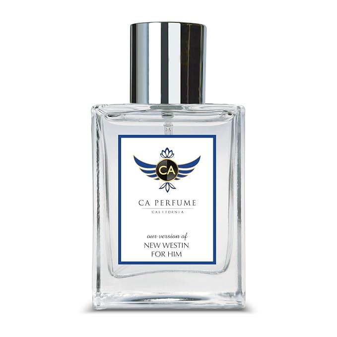 CA Perfume Impression of New Westin For Him for Men Aromatic Fragrance Long Lasting Mens Cologne Eau De Parfum 1.7 Fl Oz 50ml