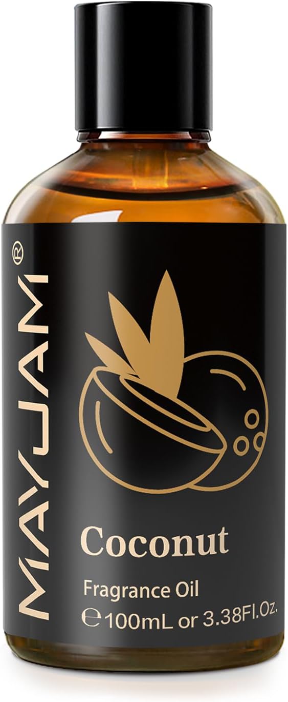MAYJAM Coconut Fragrance Oil for Diffusers, 3.38FL.OZ