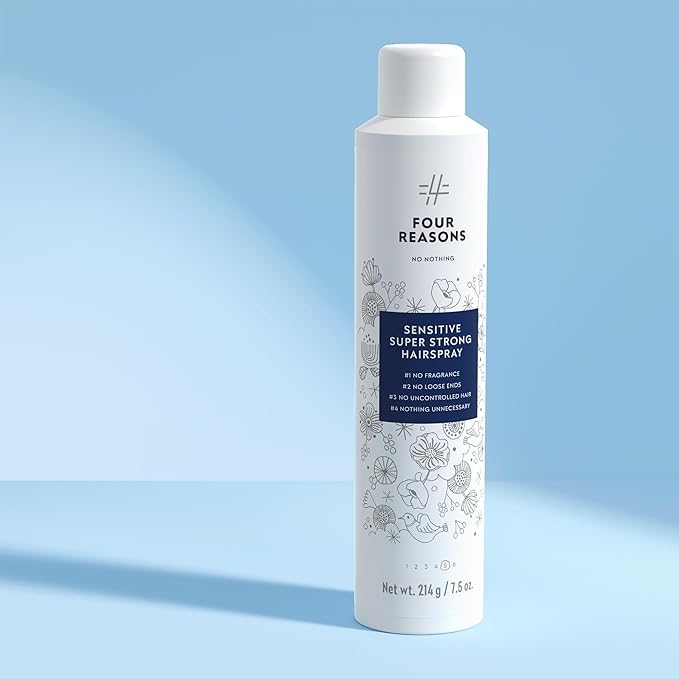 No nothing Super Strong Hairspray - Fragrance Free, 7.5 oz