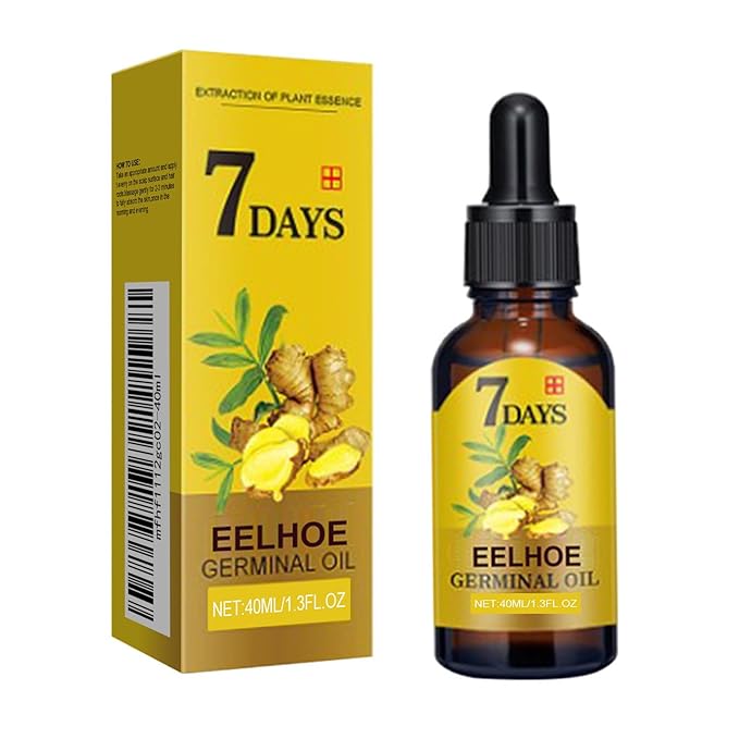 RUXUANHA Ginger Hair Treatment (40ml) Scalp Care Shampoo Cleansing Shampoo Ginger Helps Remove Build-up Invigorates Scalp Vegan