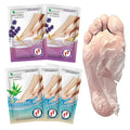 5 Pack Foot Peeling Mask,Exfoliator Peel Off Calluses Dead Skin Callus Remover,Foot Mask for Dry Cracked Feet,Foot Peel Masks for Men and Women,Feet Peeling Mask,Spa Gifts for Women,Self Care Gifts