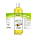SULU ORGANICS 100% Pure Organic Unrefined Golden Jojoba Oil 16 Oz (Ounces)