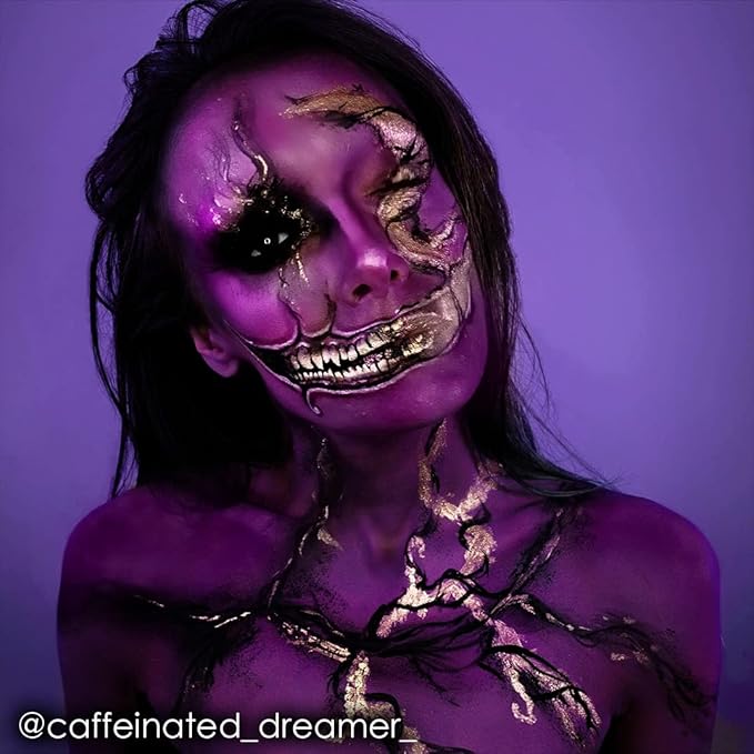 Mehron Makeup CreamBlend Stick | Face Paint, Body Paint, & Foundation Cream Makeup | Perfect for Halloween.75 oz (PURPLE)