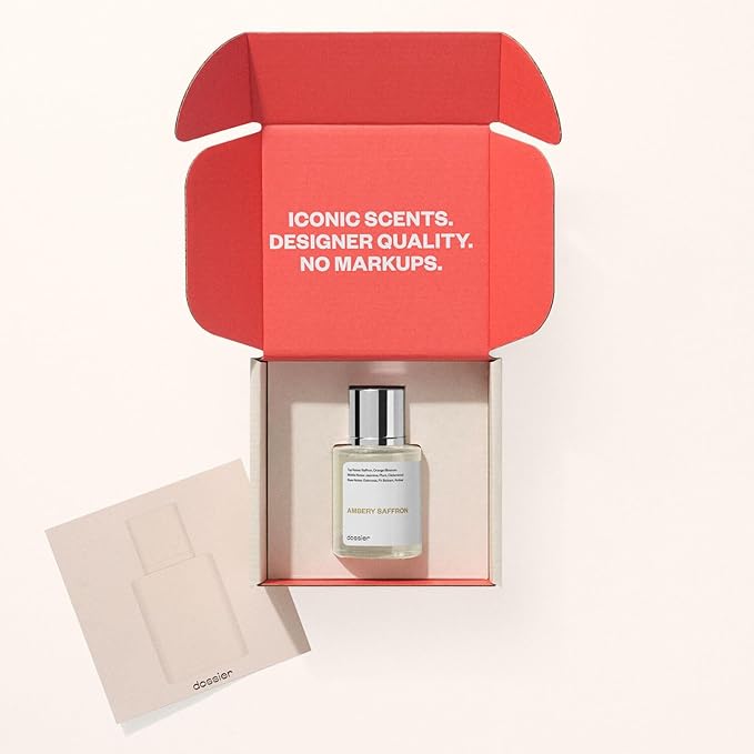 Dossier - Ambery Saffron - Inspired by Baccarat Rouge 540 - Unisex EDP