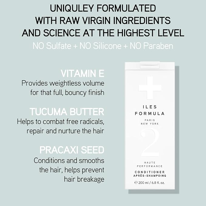 ILES FORMULA Conditioner for Dry, Damaged Hair, Silicon & Sulfate-Free