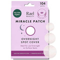 Rael Miracle Overnight Spot Cover Hydrocolloid Acne Pimple Patches (104 Ct)